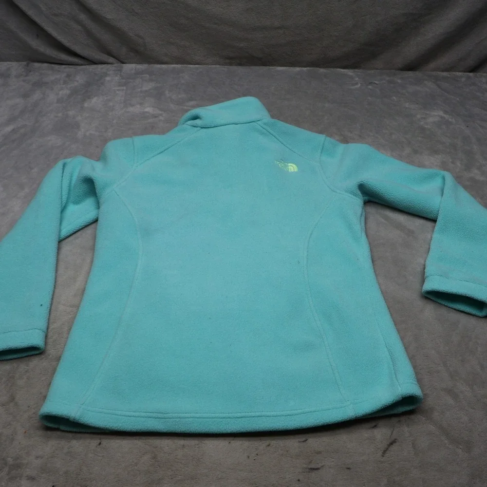 North Face Jacket Girls XL 18 Blue Khumbu Fleece Full Zip Outdoor Hiking Soft